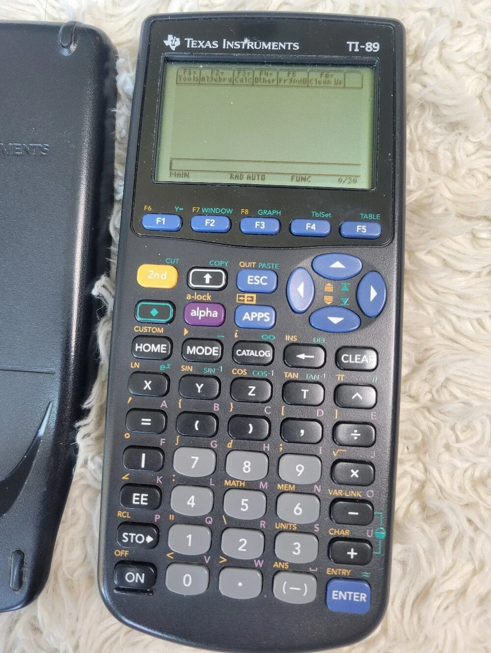 Texas Instruments TI-89 Advanced Graphing Calculator Tested Working - Picture 4 of 7